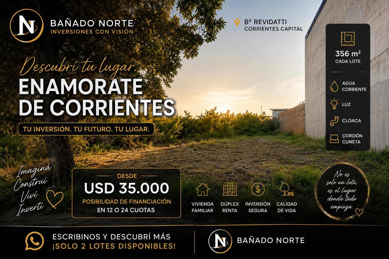 Casa premium frente al río Paraná